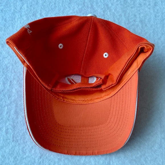 Chicago Bears Orange Baseball Hat Velcro Back - Picture 3 of 3